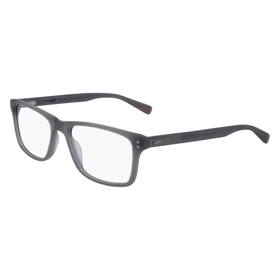 Nike 7246 034 Montatura da Vista Squadrata in Acetato Grigio