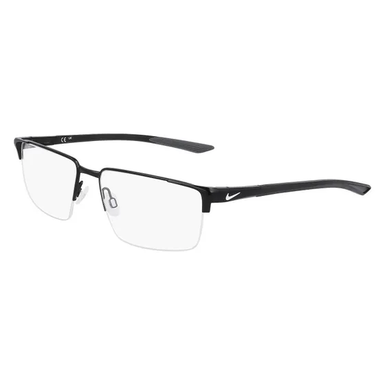 Nike Montature da Vista Nike 8054 001 Nero Squadrata