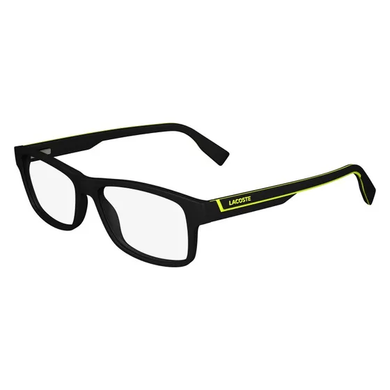 Lacoste L2707N Montature da Vista Squadrate in Bio-iniettato Nero