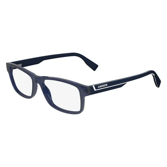 Lacoste L2707N Montature da Vista Squadrate Blu Bio-iniettato