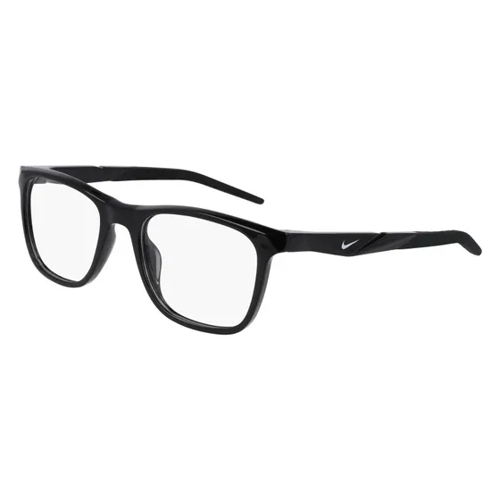 Nike NIKE 7056 001 Montature da Vista Bio-iniettate Nere Squadrate