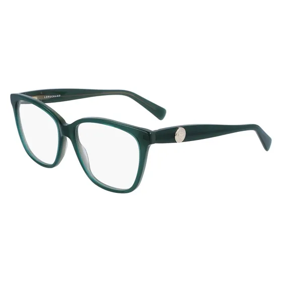 Longchamp LO2715 303 Montatura da Vista Acetato Verde Squadrata