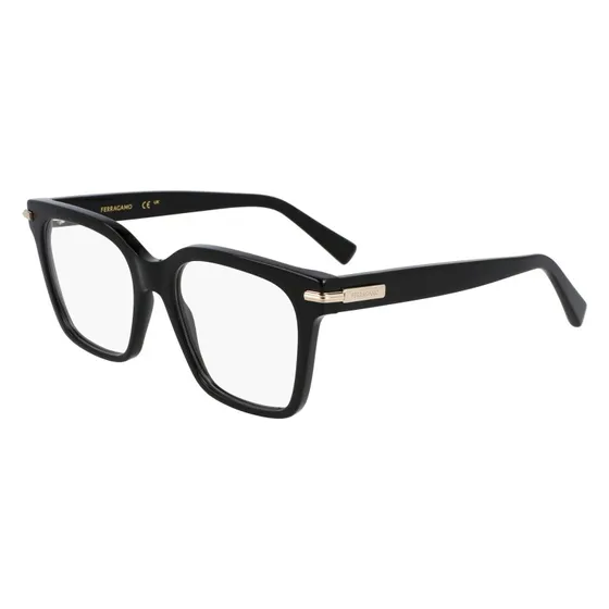 Ferragamo SF3009 001 Occhiali da Vista Donna in Acetato Nero
