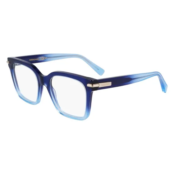 Ferragamo SF3009 415 Occhiali da Vista Donna in Acetato Blu