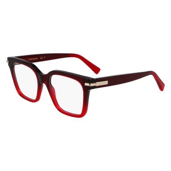 Ferragamo SF3009 615 Occhiali da Vista Donna - Acetato Rosso