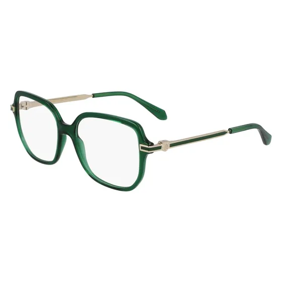 Ferragamo SF3012 317 Montatura Occhiali da Vista Verde Squadrata