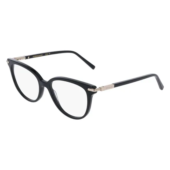 Ferragamo SF3026 001 Montatura Occhiali da Vista Farfalla Nero