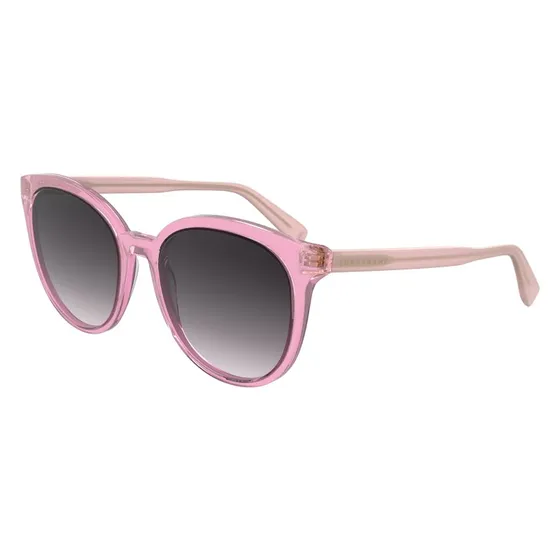 Longchamp LO752S 650 Occhiali da Sole Rotondi Rosa in Acetato