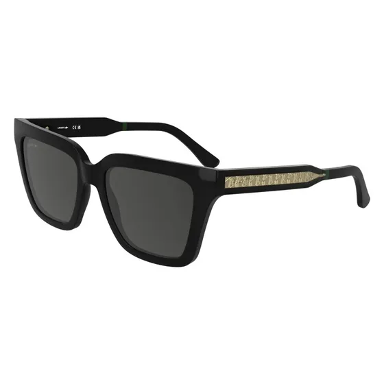 Lacoste L6063S 001 Occhiali da Sole Squadrati Bio-iniettati Nero