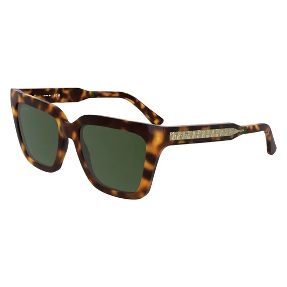 Lacoste L6063S 214 Occhiali da Sole Donna Havana Squadrati