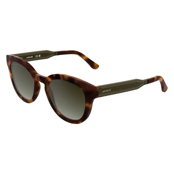 Lacoste L6070S 214 Occhiali da Sole Squadrati Havana
