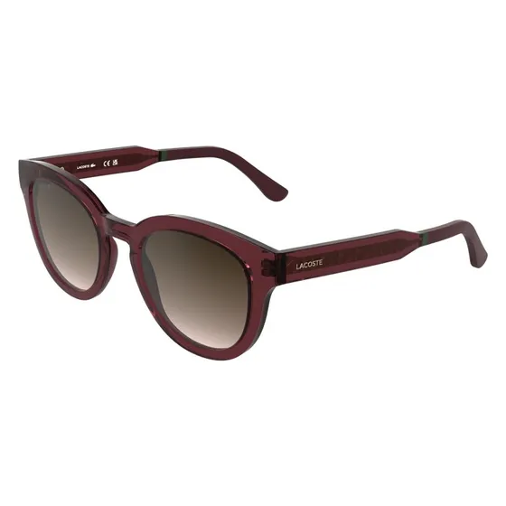 Lacoste L6070S 601 Occhiali da Sole Squadrati Bordeaux