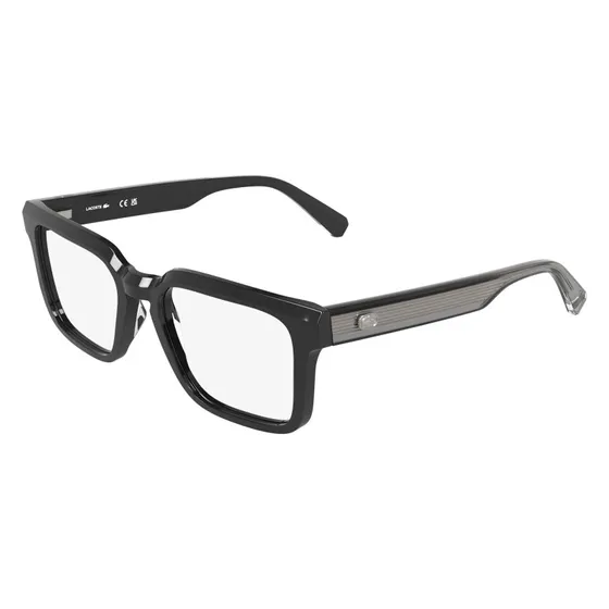 Lacoste L4003 001 Montatura Occhiali da Vista Acetato Nero Squadrata