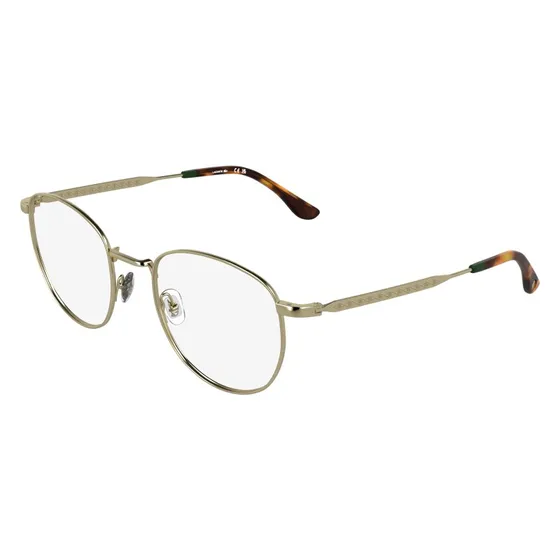 Lacoste L2315 714 Montatura da Vista Metallo Oro Squadrata