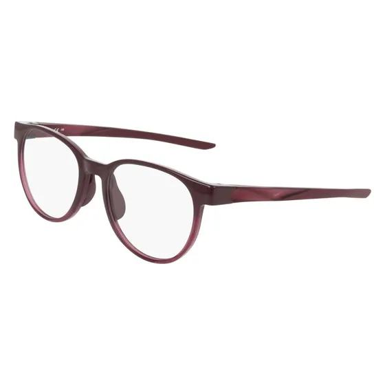 Nike Donna Montature da Vista Nike 7407 602 Bordeaux Rotonde