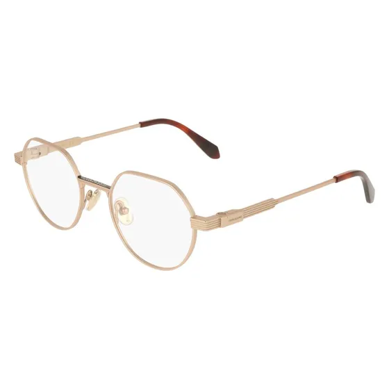 Ferragamo SF2605 711 Occhiali da Vista in Titanio Oro