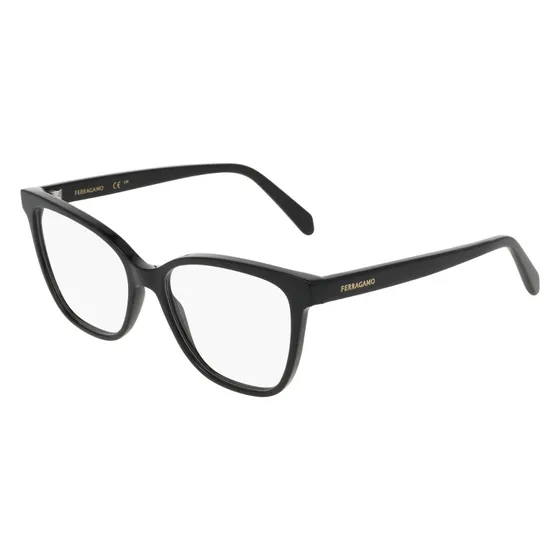 Ferragamo SF3062 001 Occhiali da Vista Donna in Acetato Nero