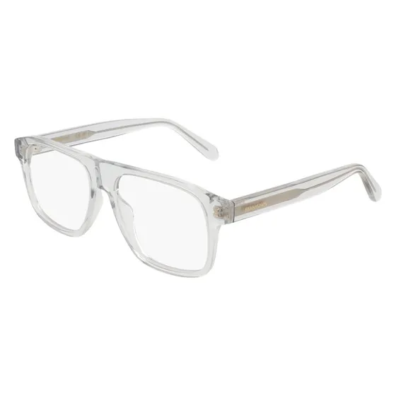 Ferragamo SF3063 050 Occhiali da Vista Uomo in Acetato Grigio