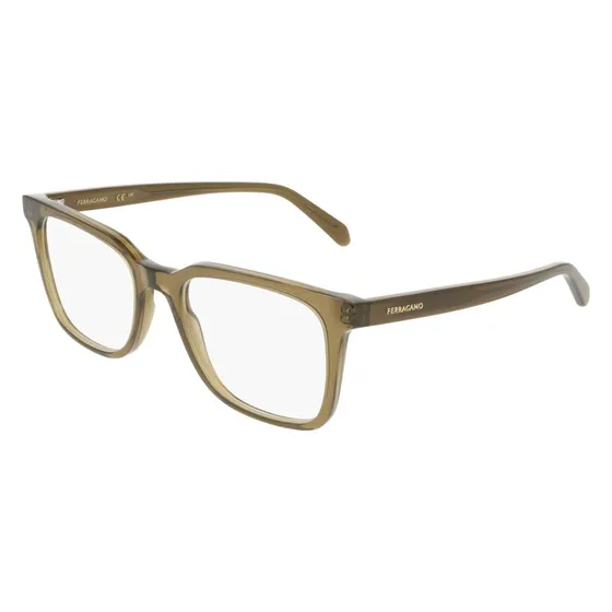 Ferragamo SF3067 320 Occhiali da Vista Uomo in Acetato Verde