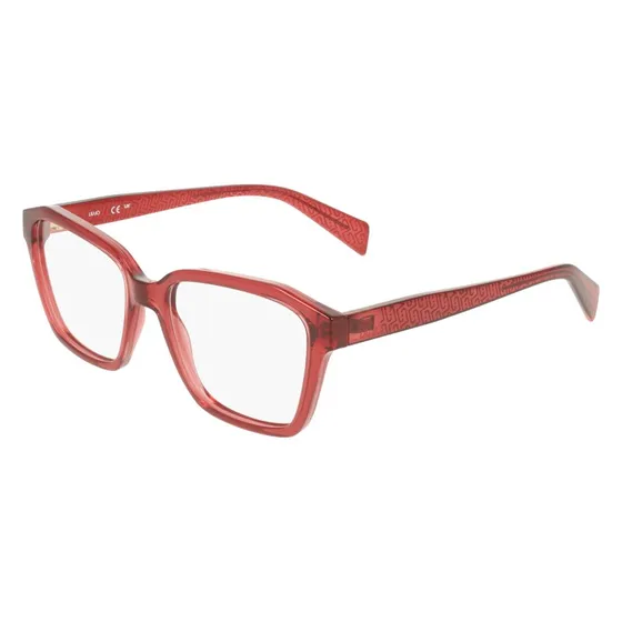 Liu Jo LJ2842 624 Montature da Vista Bio-iniettato Rosse Squadrate