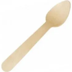 Wood Cucchiaini Caff Legno Naturale 11 cm 100pz