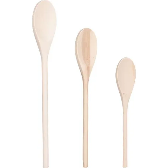 Tescoma Set 3 Mestoli Woody in Legno di Betulla