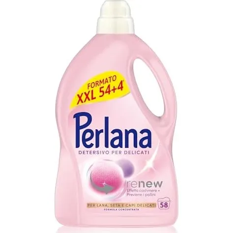 Perlana Renew Lana & Delicati Detersivo Liquido 2,9L