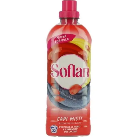 Soflan Detersivo Liquido Capi Misti 900ml - 22 Lavaggi