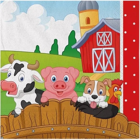 Fattoria 20 Tovaglioli 33x33 cm