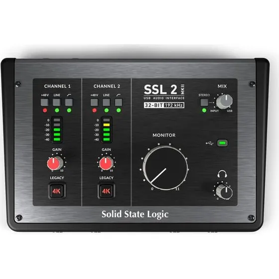 Solid State Logic SSL2 MK2 Interfaccia Audio USB-C 2 In/2 Out