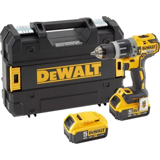 DeWalt DCD796P3 Trapano Avvitatore 18V Brushless 3x5Ah