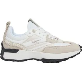 Pepe Jeans Sneakers in Pelle Bianca Lucky PLS60005