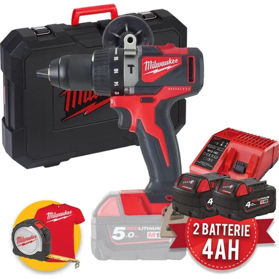 Milwaukee M18 BLPD2-402X Trapano Avvitatore Brushless 18V
