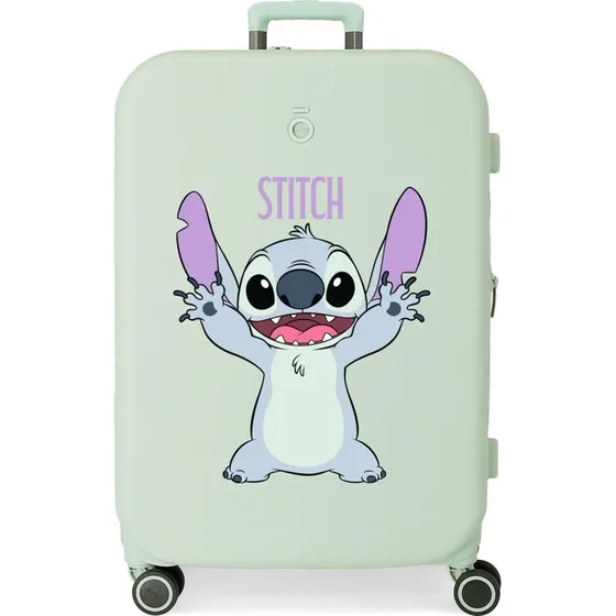 Disney Valigia Rigida Stitch Playful Menta 94L