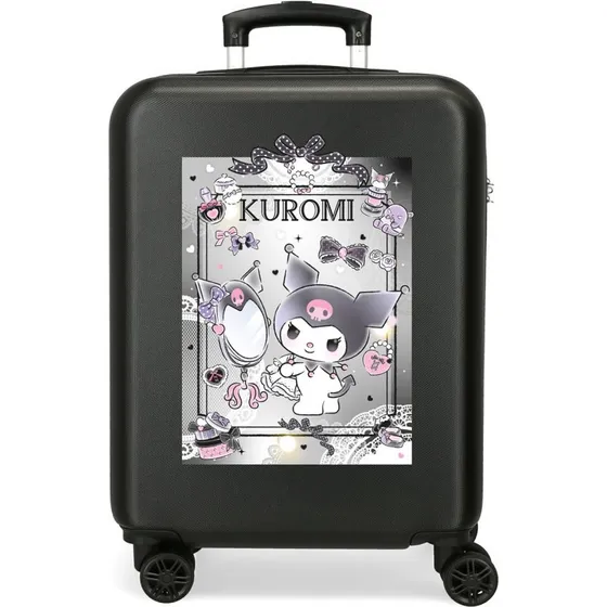 Trolley Sanrio Kuromi Dream Closer Nero 55cm