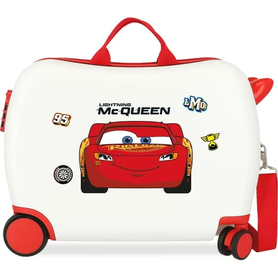 Disney Valigia Bambini Cars McQueen Red 34L