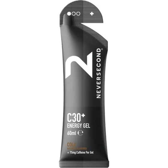 Neversecond C30 Gel Energetico Cola con Caffeina (12 unità)