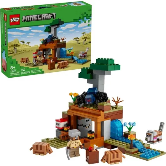 LEGO Minecraft Spedizione nella Miniera dell'Armadillo 21269