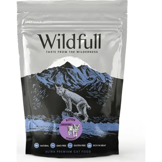 Wildfull Kitten Formula Crocchette Grain Free per Gattini