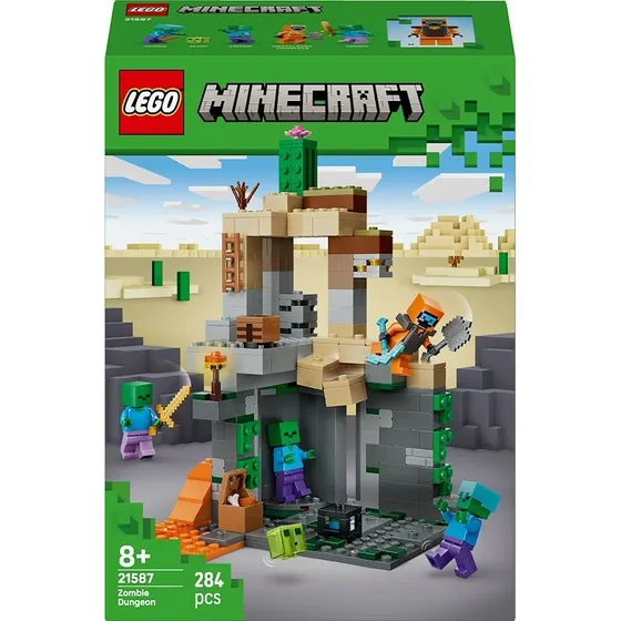 LEGO Minecraft 21587 Zombie Dungeon 8+