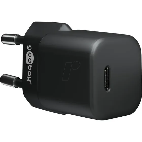 Goobay Caricabatterie USB PD 30W Lightning Nero