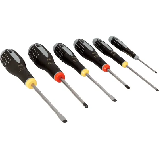 Bahco BE-9881 Set Cacciaviti 6 Pezzi Ergo