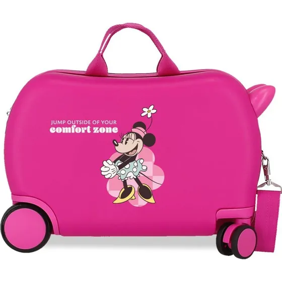 Disney Minnie Valigia Per Bambini Comfort Zone Fucsia 28L