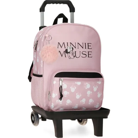 Zaino Disney Minnie Heads con Carrello 38cm