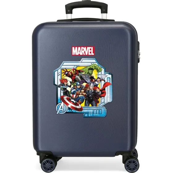Marvel Valigia da Cabina Rigida Avengers Blu Navy