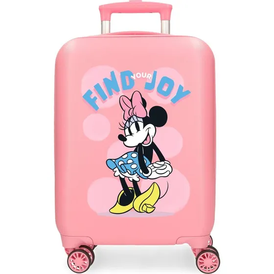 Disney Minnie Find Your Joy Valigia da Cabina ABS Rosa 33L