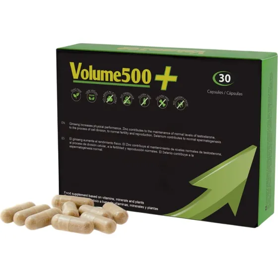500Cosmetics Volume500 Integratore Volume Sperma 30 Capsule