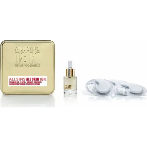 All Sins 18k Skin Eye Rescue Set Trattamento Intensivo 21 Giorni