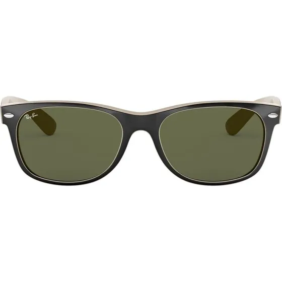 Ray-Ban New Wayfarer RB 2132 Occhiali da Sole Nero Verde 52mm