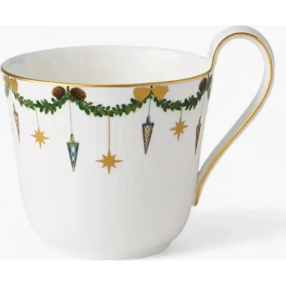 Royal Copenhagen Tazza Alta Fluted Star 33 cl